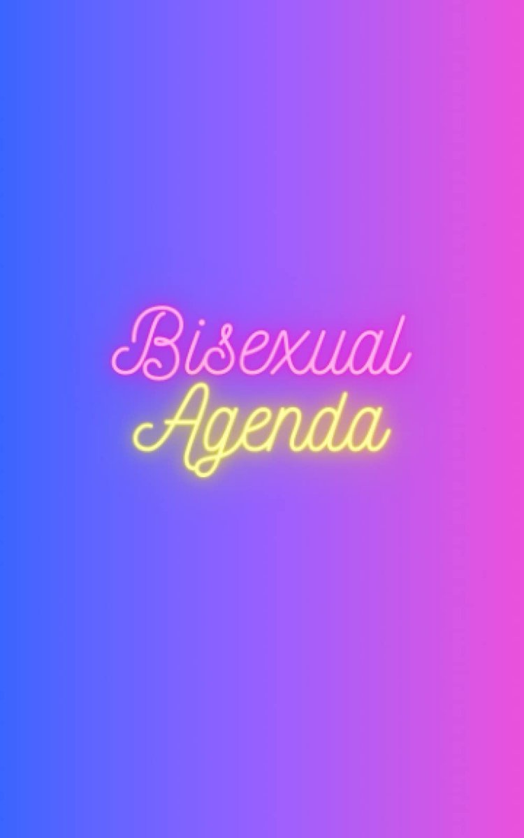 Bisexual Agenda: Bisexual Pride Medium size Notebook, Bi pride Flag Journal, blue, purple, pink for LGBTQ+, LGBTQ with - ShopVlot