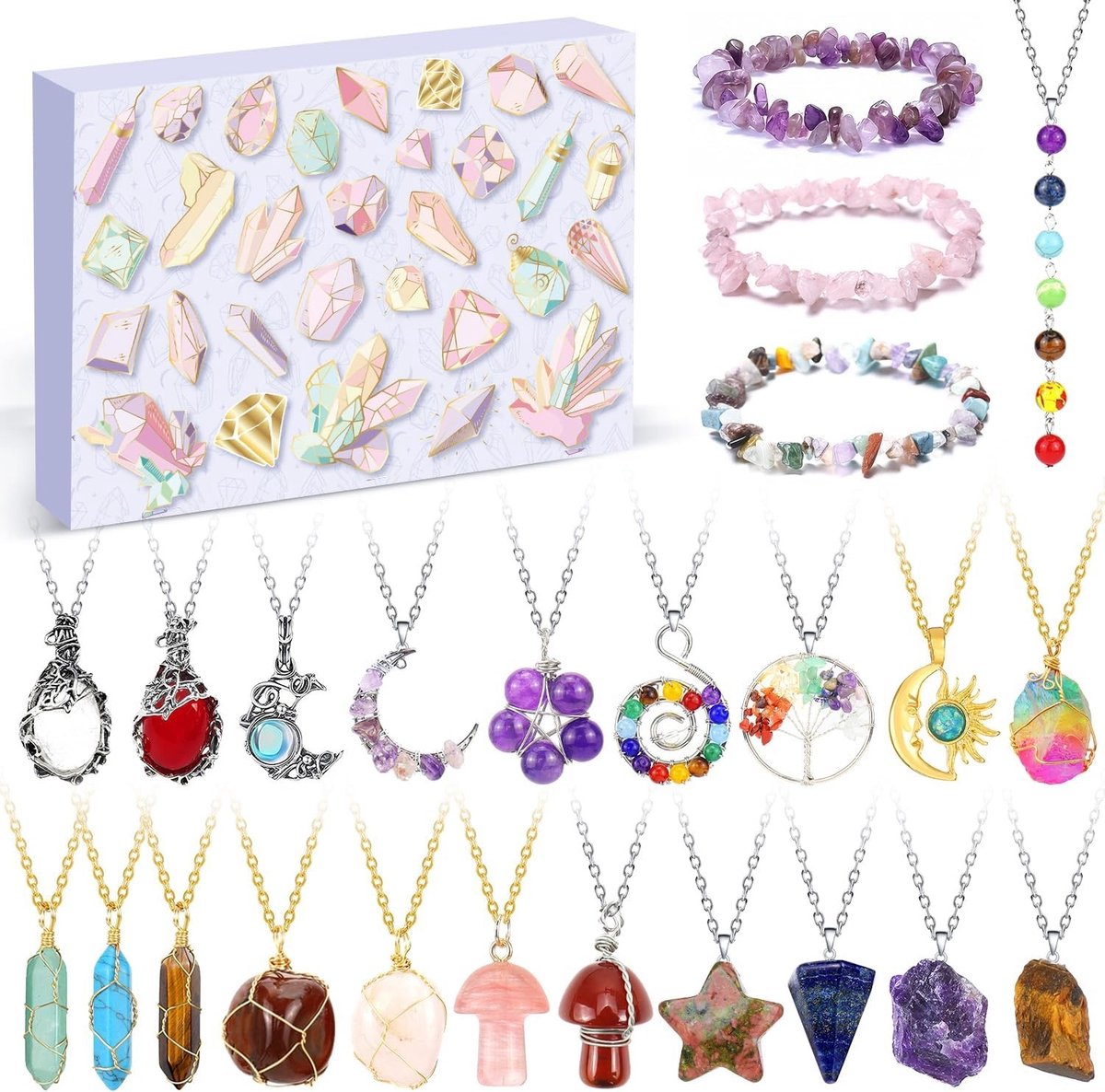 Adventskalender voor Meisjes met Verrassingen en Cadeaus - 24 Dagen Feestplezier