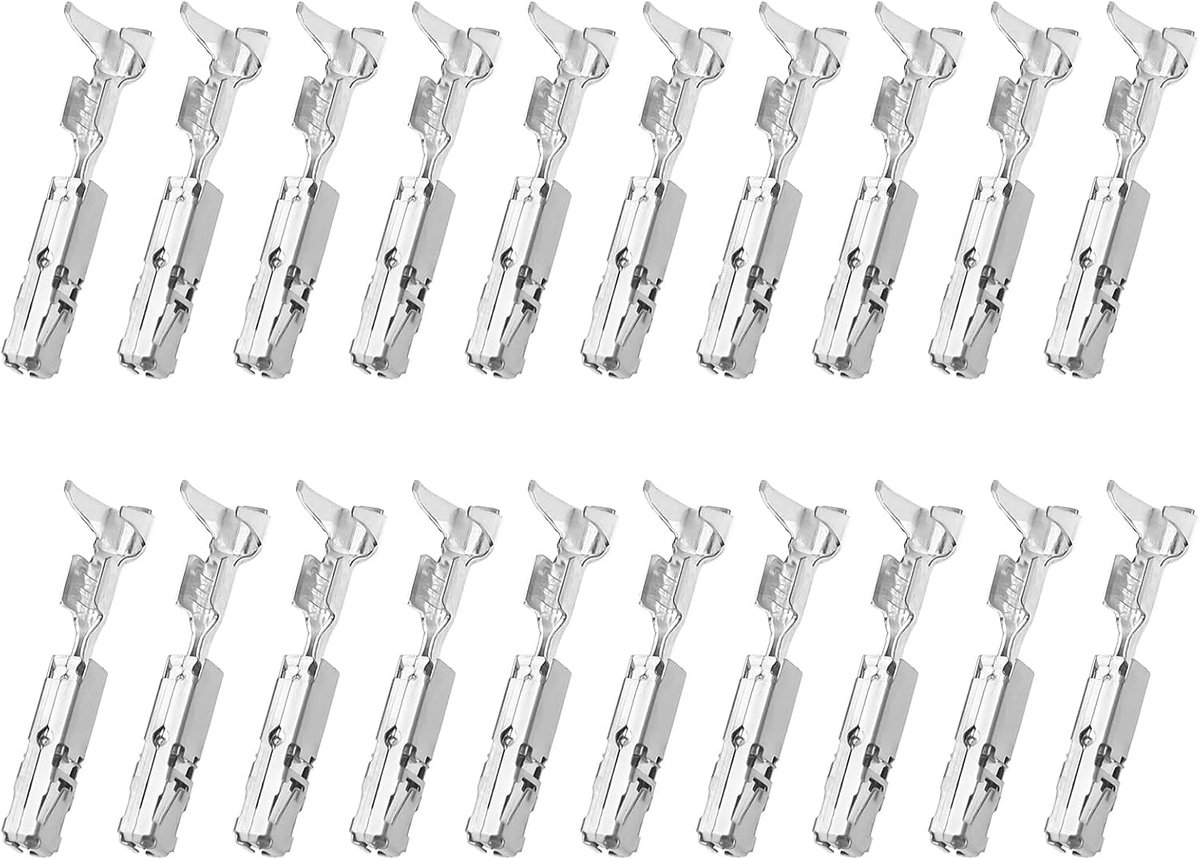Wiring crimp reparatieterminals 20 stuks - 0.50 mm²-0.75 mm² - geschikt voor VW, Porsche, Audi - Homevero