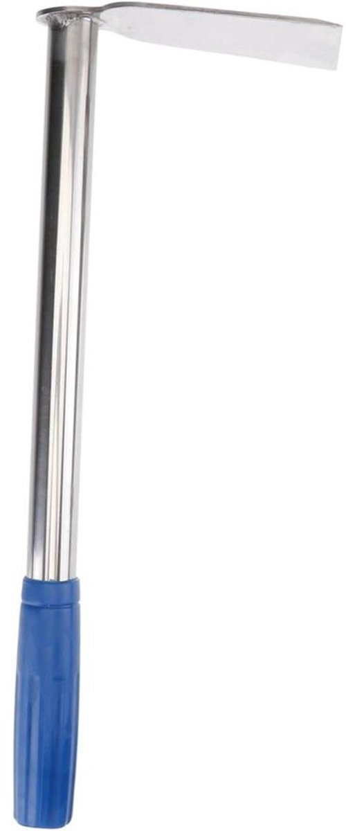 Kleine schoffel - Handig tuingereedschap - Voor het losmaken van aarde - Roestvrij staal - 360 gram - Zilver
