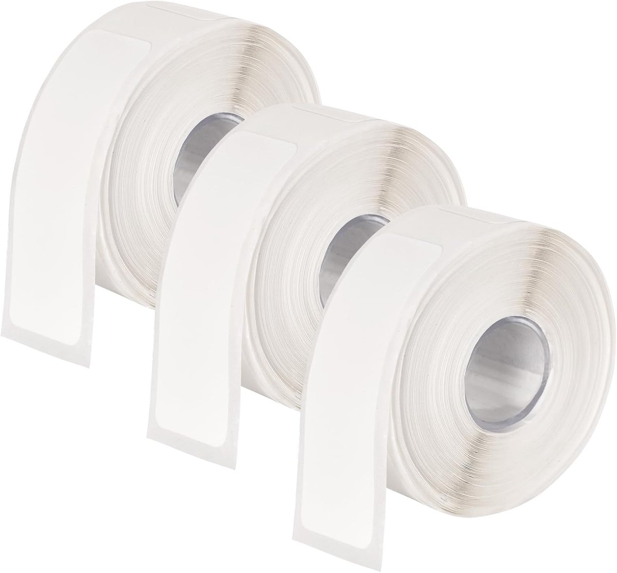 Zelfklevende Labels 3 Rollen - Waterdicht - 480 Labels 40x12mm - Perfect voor Jars en Organisatie - ShopVlot