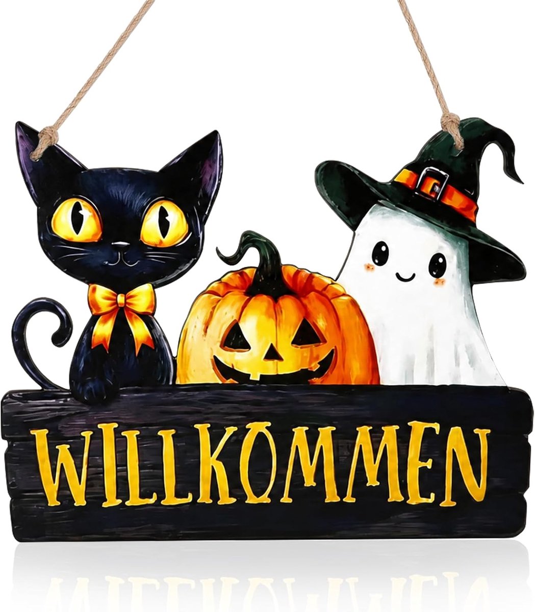 Halloween, Halloween deurdecoratie, huisdeurdecoratie