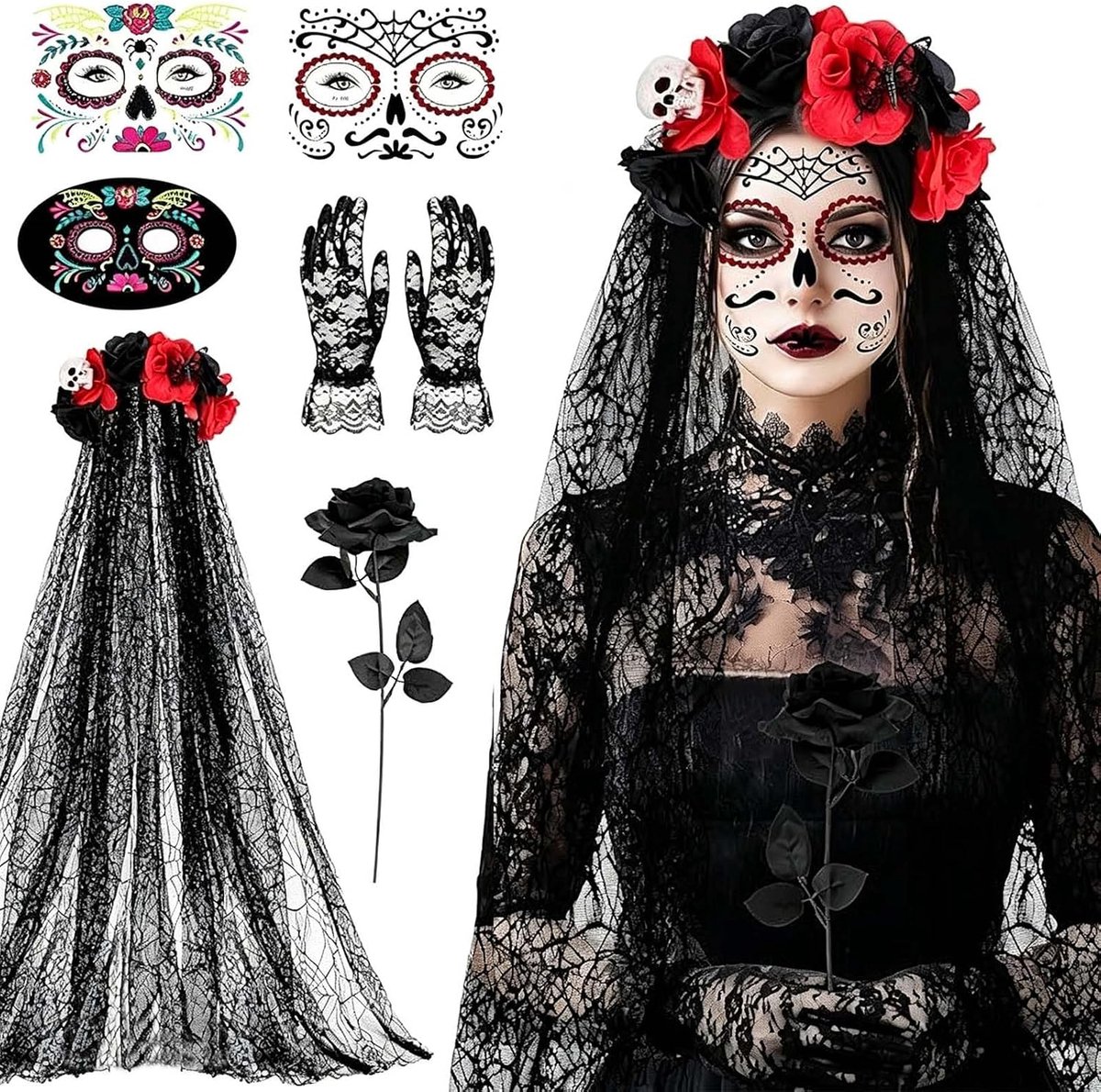 5 stuks kostuum Halloween kostuums Halloween carnaval