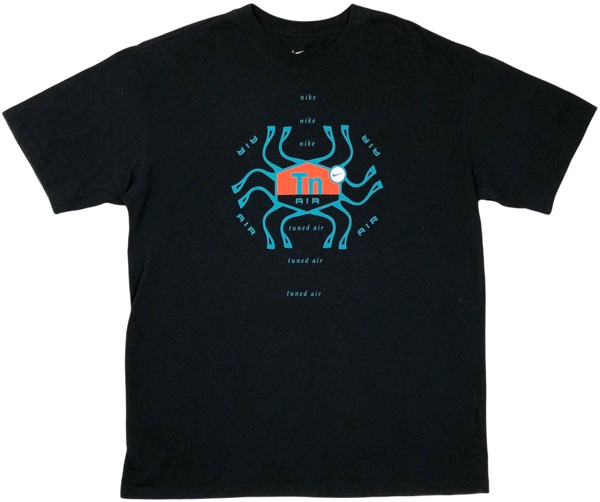 Nike Sportswear Air Max Plus TN T-shirt T-shirt – Sportswear Lifestyle Heren T-shirt voor Mannen Zwart