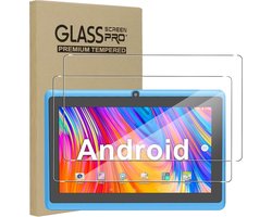 Pack of 2 Tempered Glass for Haehne Q88 Tablet, 7 Inch Hardness, 9H Hardness, HD Screen Protector, Scratch-resistant - ShopVlot