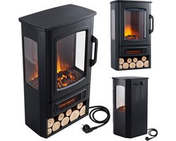 Xaralyn Elektrische haard - Stefanos - 2000 Watt verwarming - vrijstaande haard - plug and play - sfeerhaard