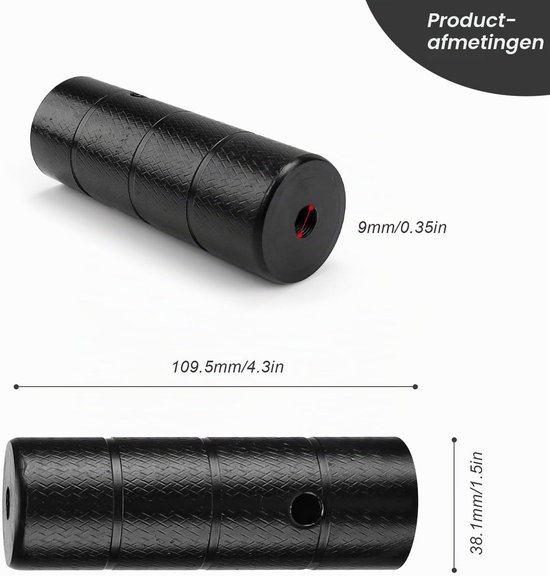 Set van 4 Universele BMX Pegs, Antislip Fietssteunen voor Mountainbikes, Draadvoetsteunen voor Veilig en Comfortabel Fietsen — afbeelding 5