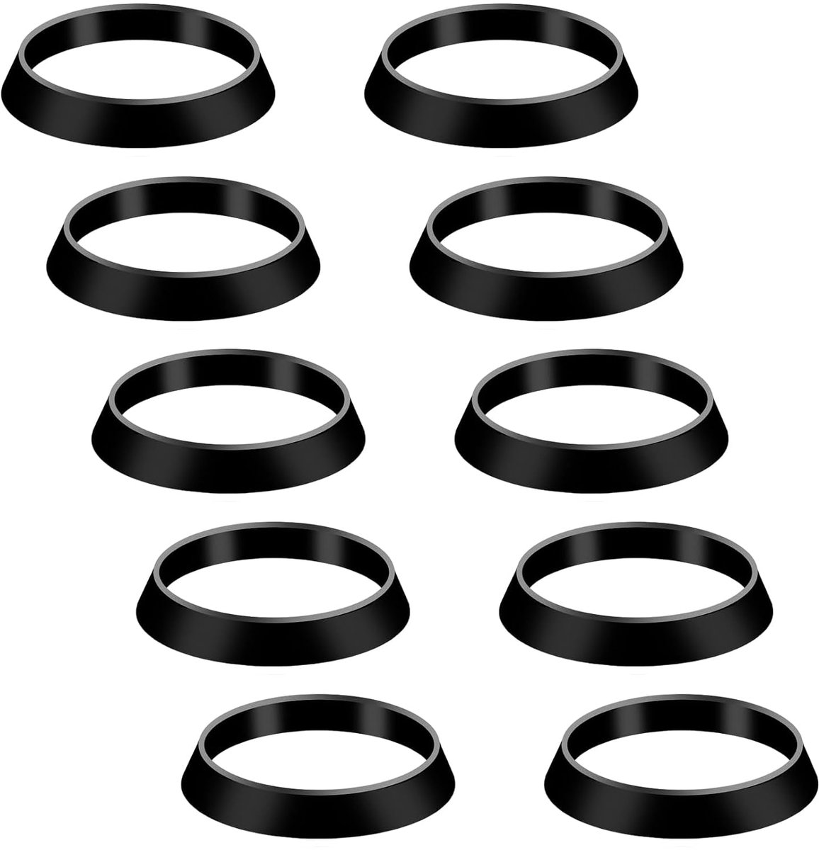 Afdichting keukenspoelbak 43 mm - rubberen afdichtring - hoge elasticiteit - voorkomt lekken - ShopVlot