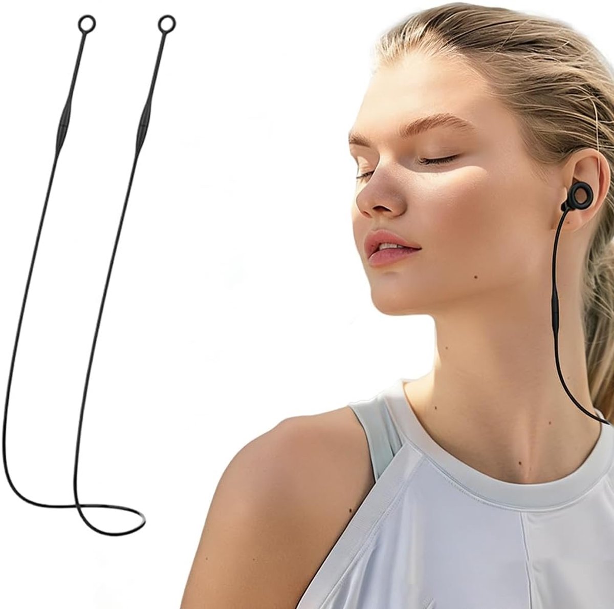 1 stuks veiligheidsband voor links, koordstopper, magnetische veiligheidsband, scheurvast, compatibel met - ShopVlot
