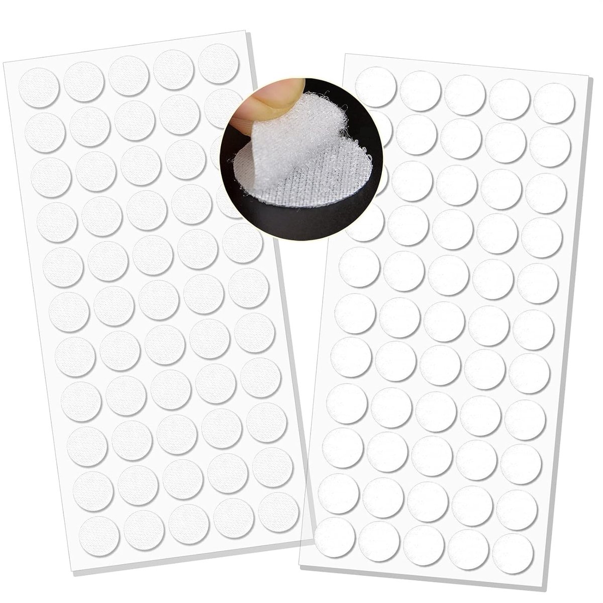 Round Adhesive 20mm Round Double Sided Round Double Sided Round Double Sided Round Double Sided Round 45 Pairs (90 - ShopVlot