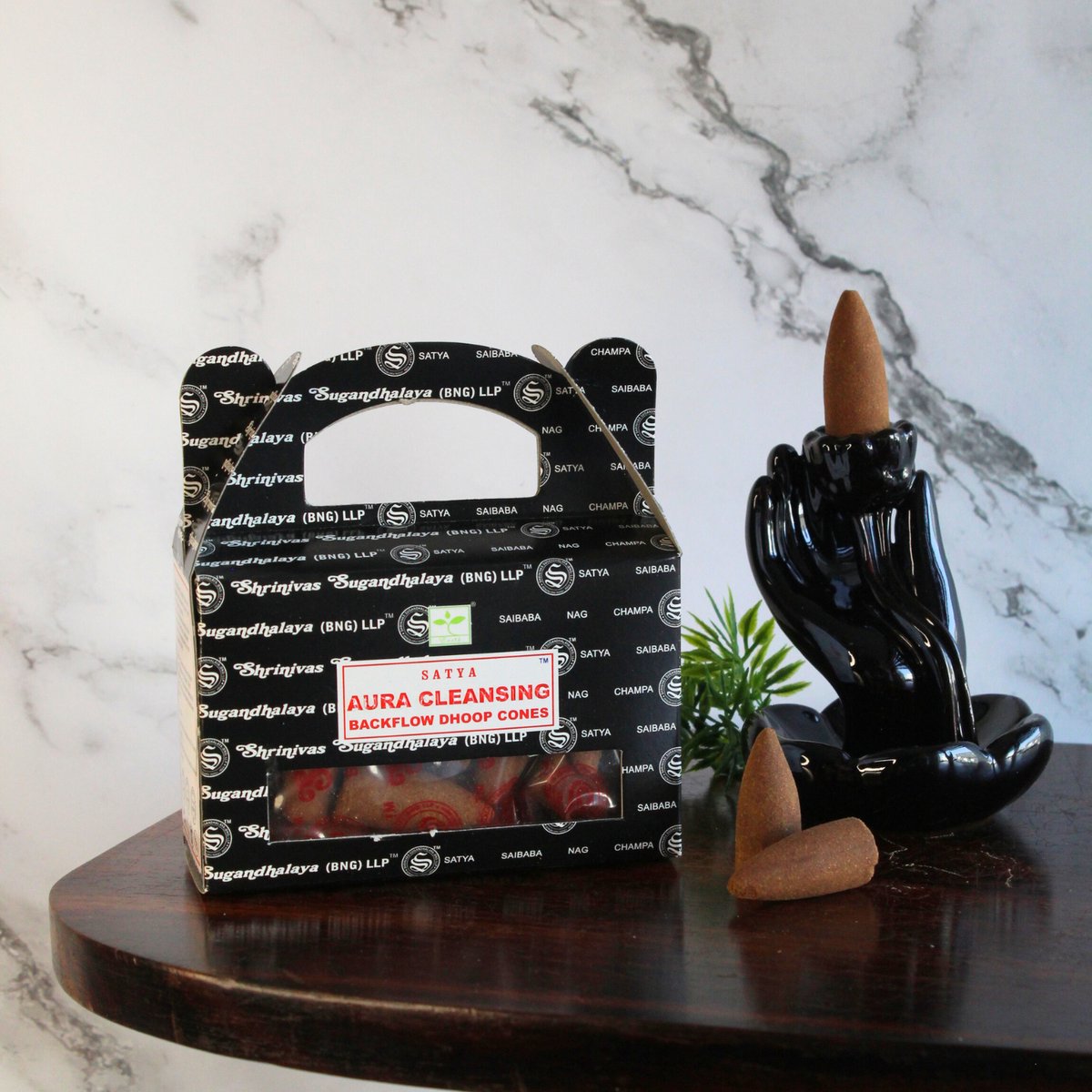 Satya Aura Reiniging Backflow Dhoop Kegels