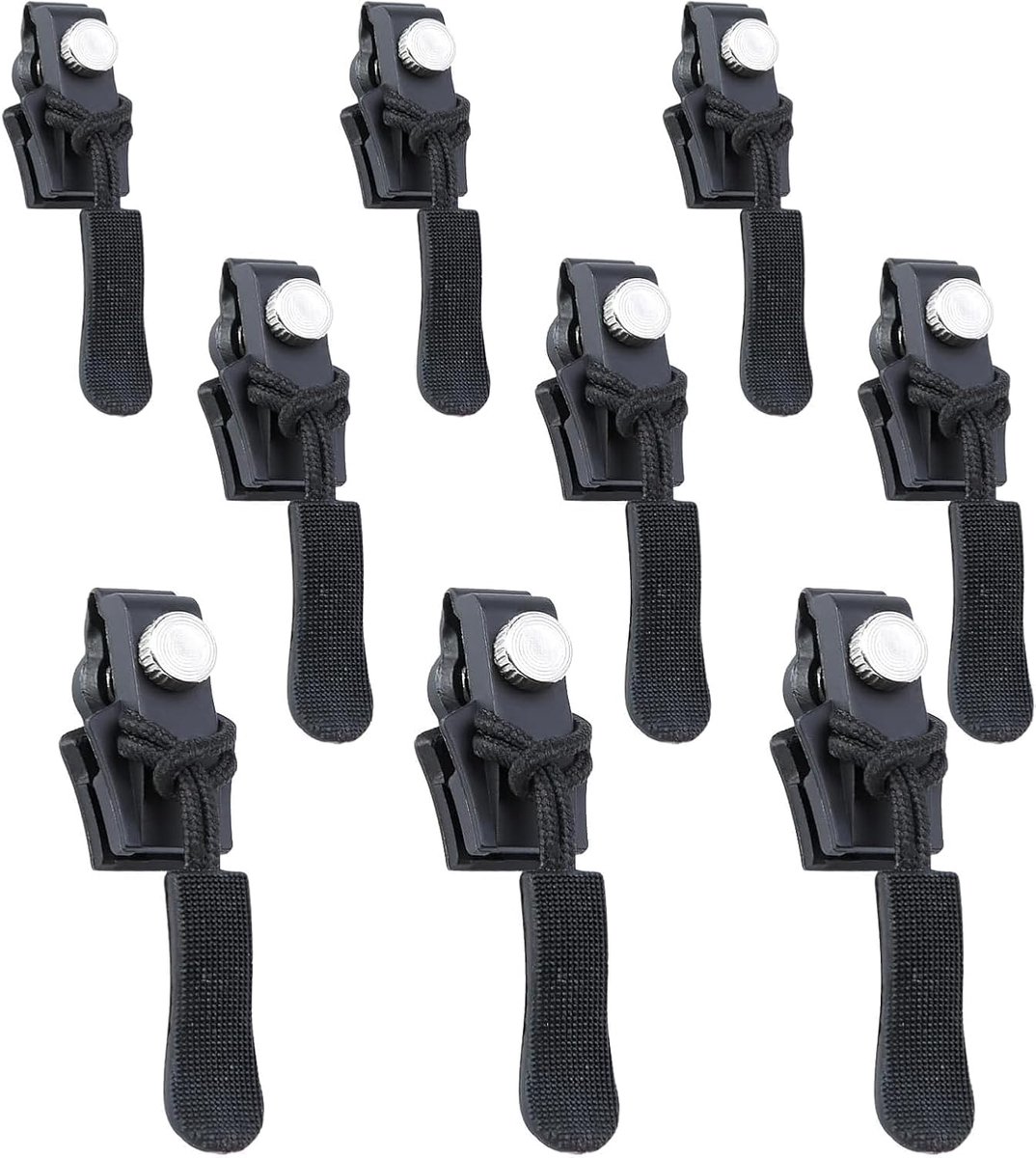 Heanvmyss 9PCS Zipper Pull Replacement - ShopVlot