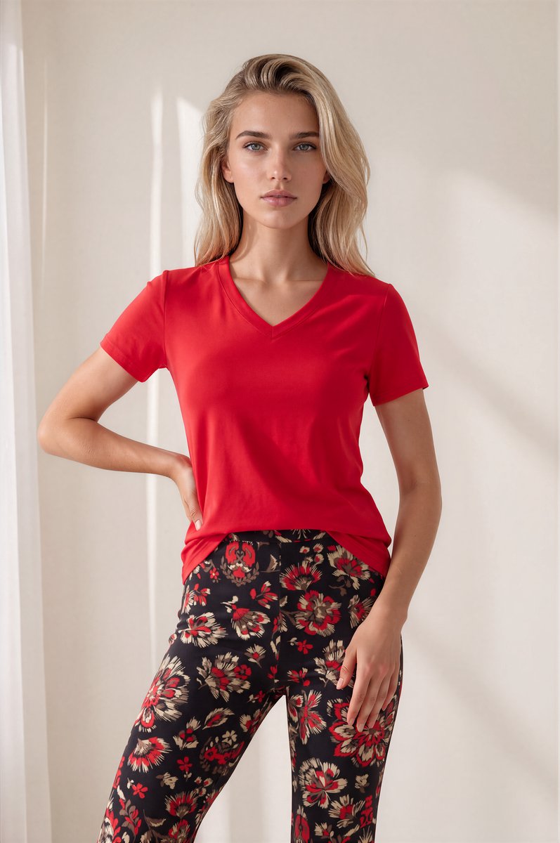 MI PIACE - Travel T-shirt Uni 202271 Samba - Maat : XS