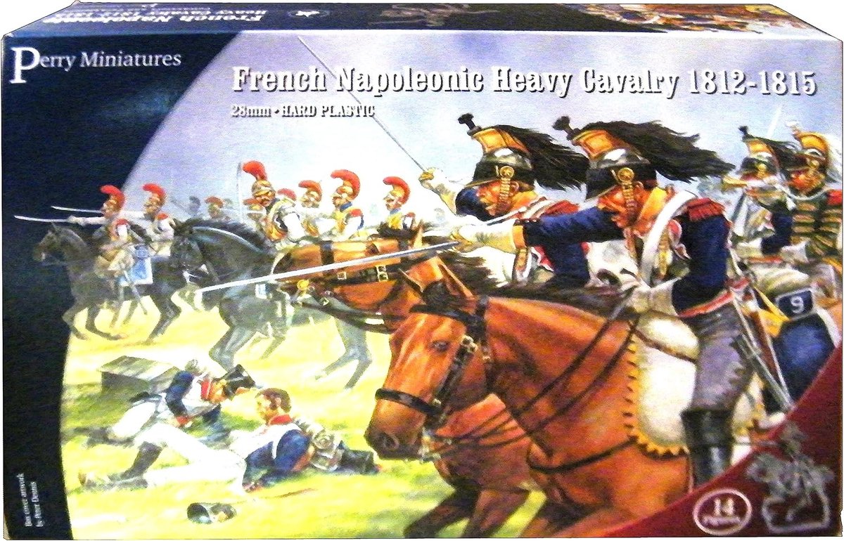 PMFN120 Perry Miniatures 28mm - Napoleonic French Heavy Cavalry 1812-1815 - ShopVlot