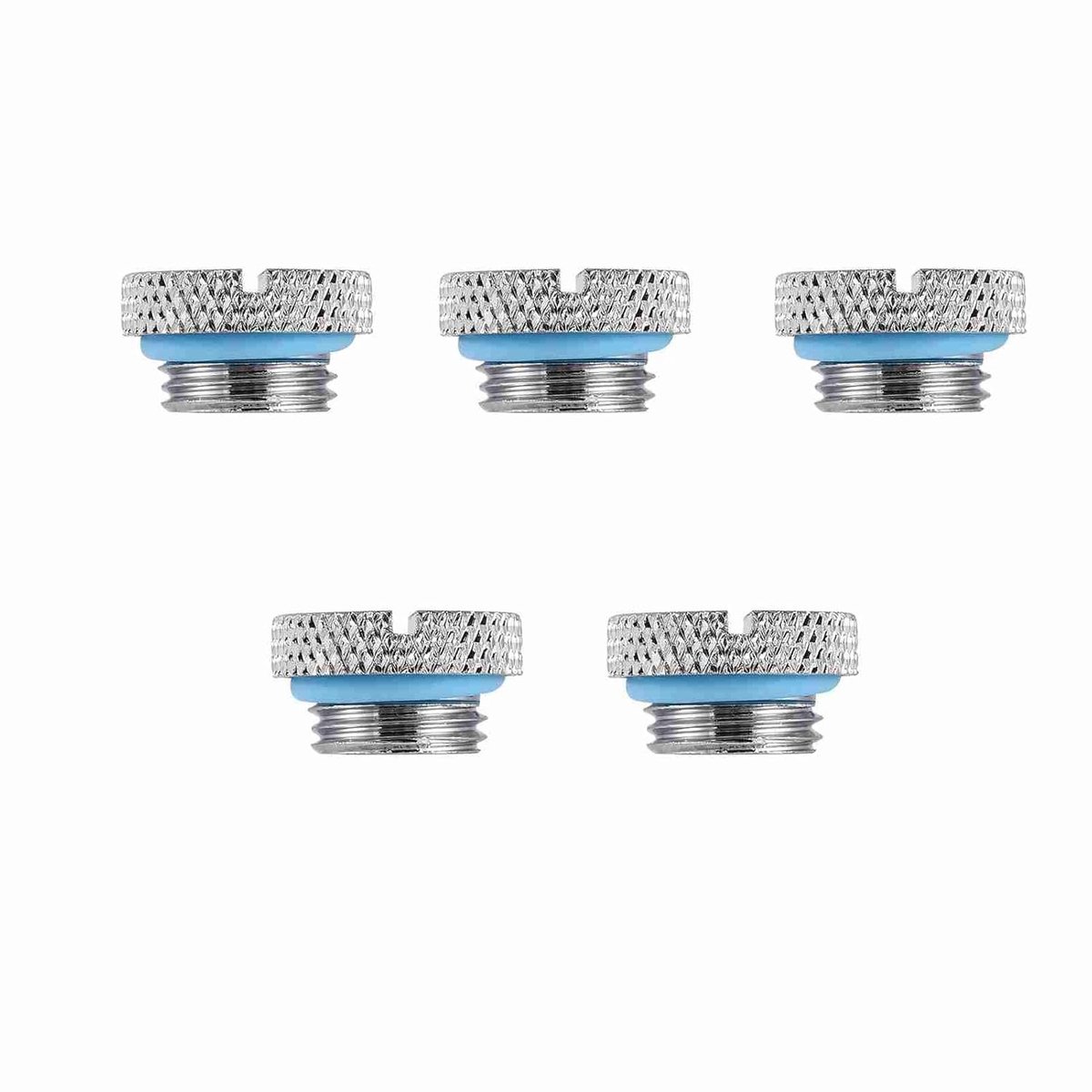 Watris Veiyi Water Cooling Stop,5pcs G1/4 Thread Stop,Water Cooling Screw for PC System - ShopVlot