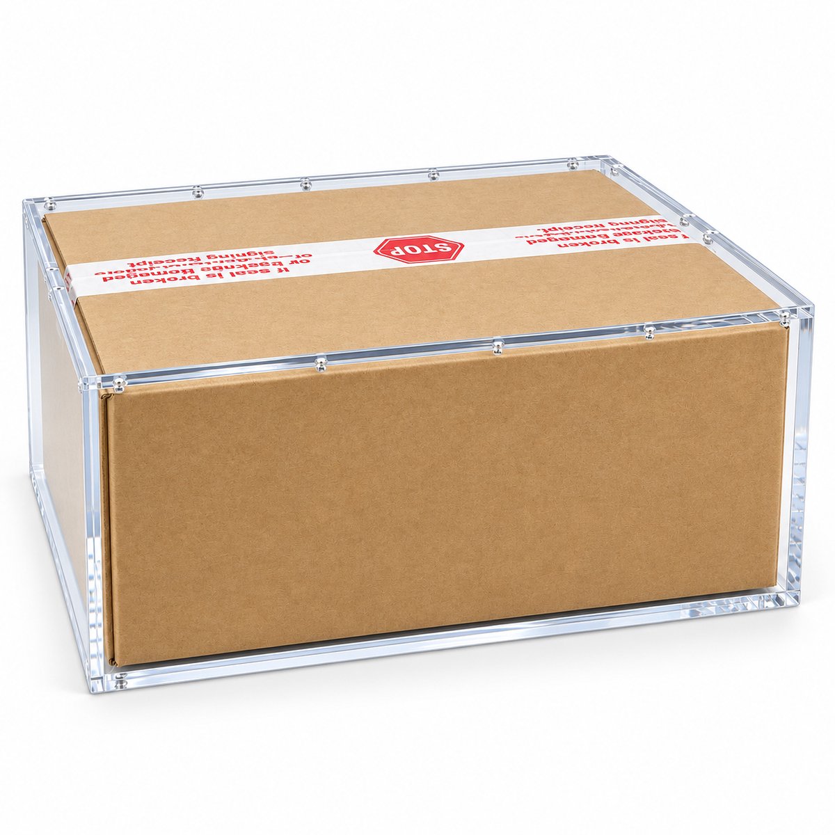 MIRO® Acryl Case Elite Trainer Box CASE Magnetisch 8x8mm - Geschikt Voor Pokemon ETB CASE - Acrylic Case - UV Bestendig - Extra Sterke Magneten - Transparant