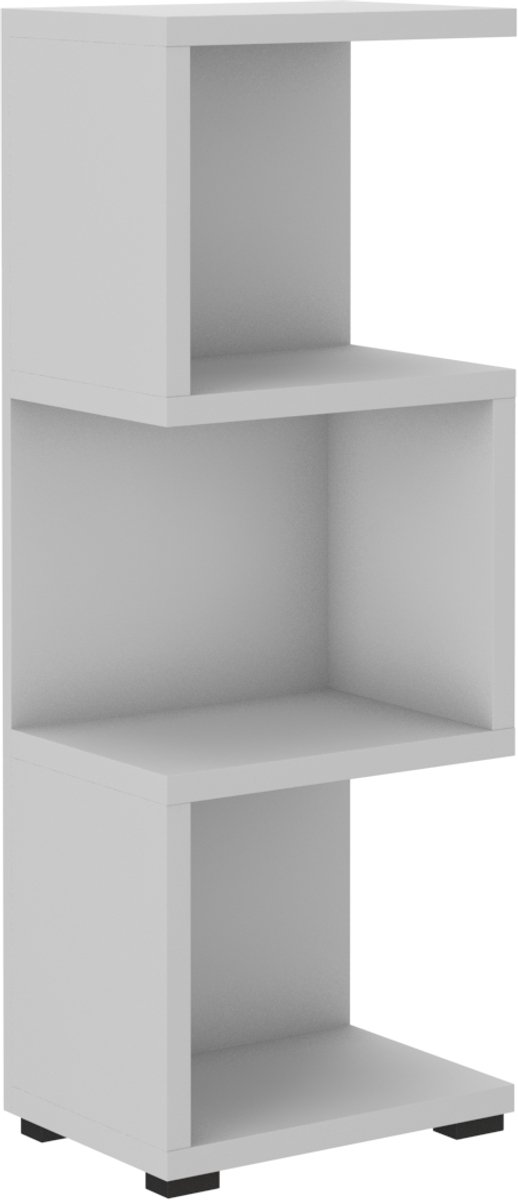 Margaret Hadas24 Boekenkast Morela 113x42 cm (lichtgrijs)