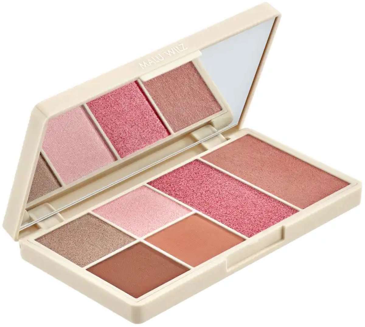 Malu Wilz eyes + teint elegance eye & face palette - oogschaduw - blusher - make-up doosje