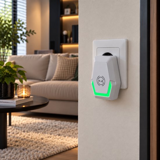 Pilota Porta draadloze deurbelset 400 m bereik met 3 plug-in ontvangers + flitslicht — afbeelding 2
