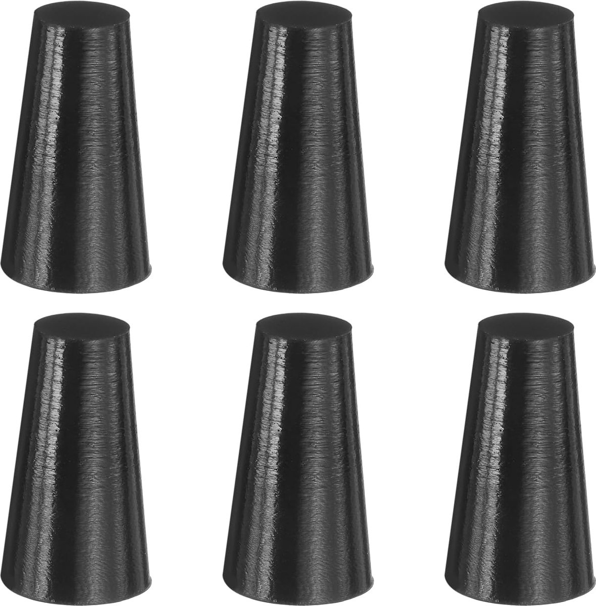 QUARKZMAN 6 Stuks Kegelvormige Siliconen Rubberen Stoppen, 7,8mm Tot 12,5mm Siliconen Stoppen Voor Hoge Temperatuur - ShopVlot