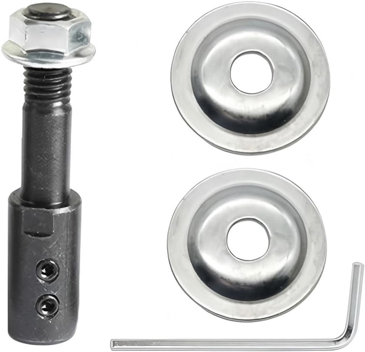 8 mm motorasadapter - Bench Grinder Extender voor polijstmachines, schuurmachines en polijstwielen