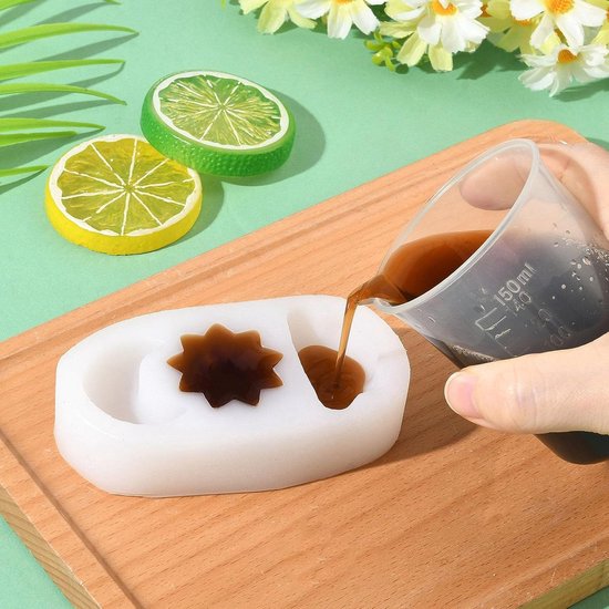 Mallen Siliconen Mallen Epoxy Gieten Hars Mallen Voor Kaars Zeep Maken Diy Aromatherapie Kaarsen Woondecoratie — afbeelding 3