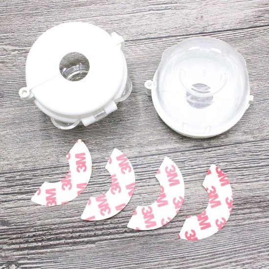 4 stks Kachel Knop Covers, Baby Proof Kids Veiligheid Oven Gas Grote Universele Ontwerp Kachel Knop Cap Bescherming Sloten Huisdier Proofing voor Kind Schakelaar Peuter Keuken Baby Proof, Transparant — afbeelding 3