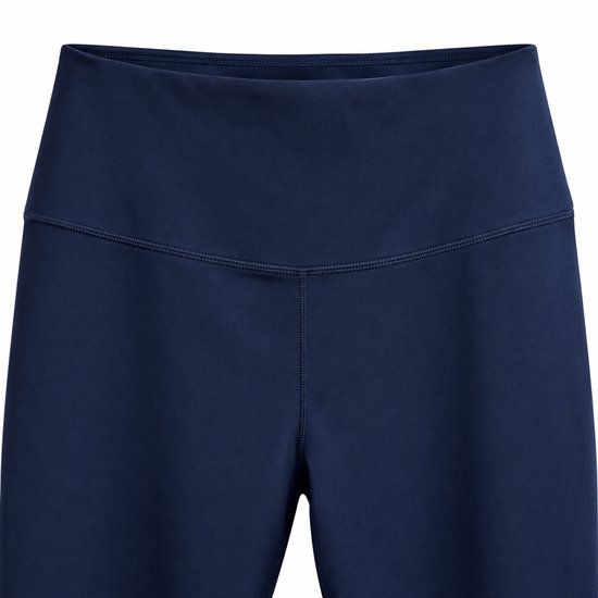 Nike One Dri-FIT High-Rise 7/8 Pocket - Legging - Maat S - Midnight Navy/White / Donkerblauw Wit - Nike One - Training - Dames Legging voor Vrouwen van Nike — afbeelding 2