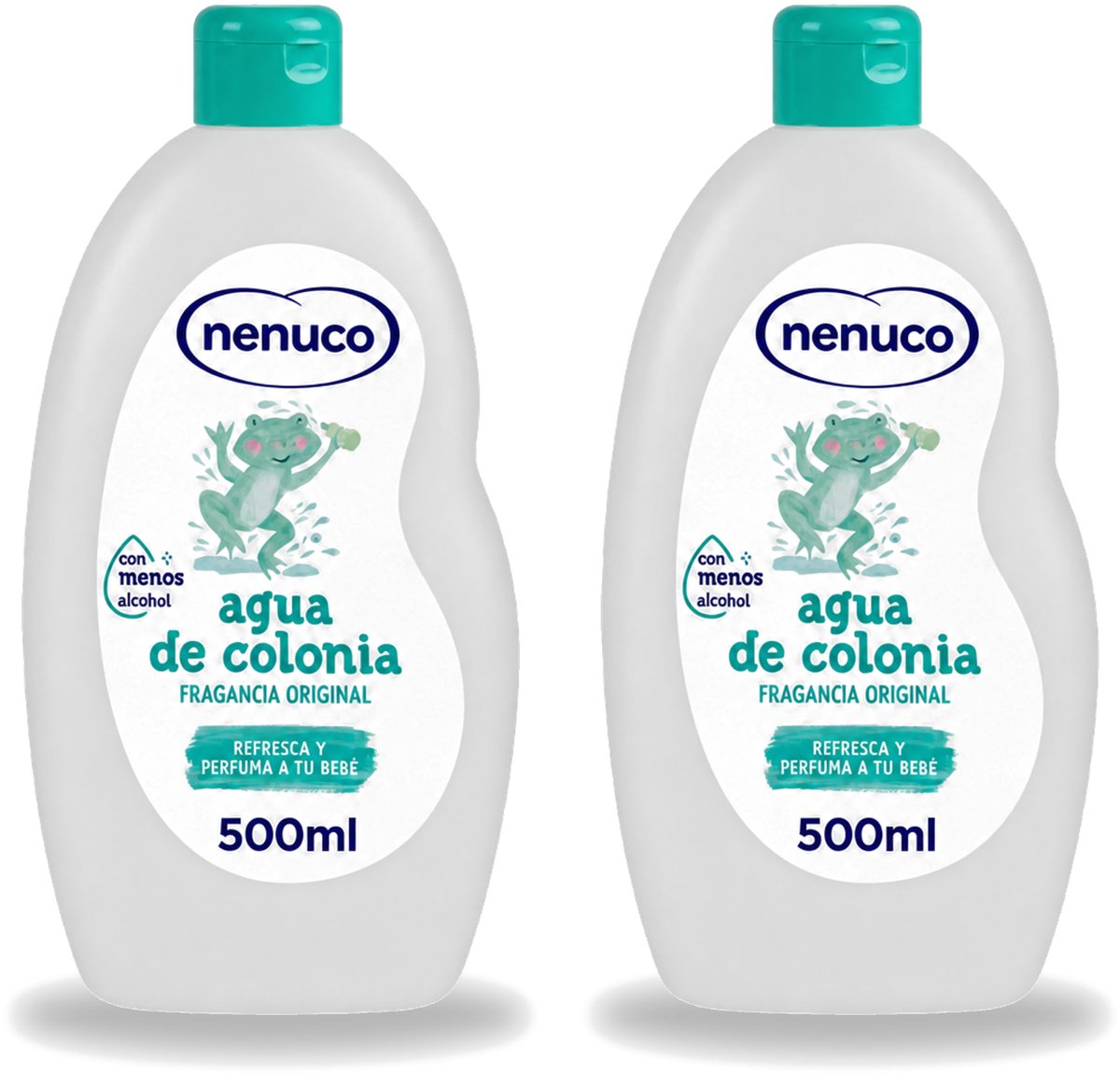 2 x Nenuco – Haarlotion – Agua de Colonia – 500 ml - Voordeelverpakking - 2 stuks