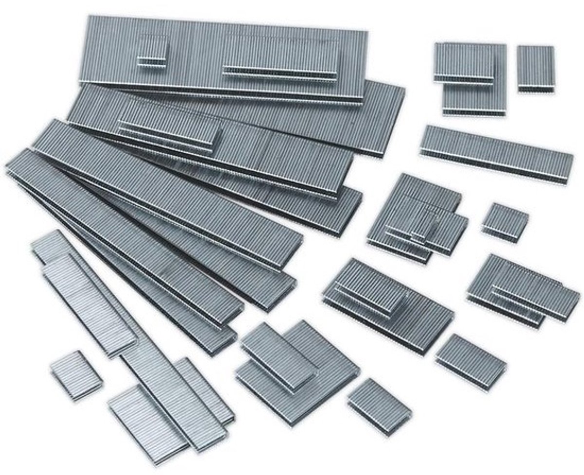 Nietjes - Bevestigingsmiddelen - Papier verwerken - Grote verpakking - 25 mm - Zilver