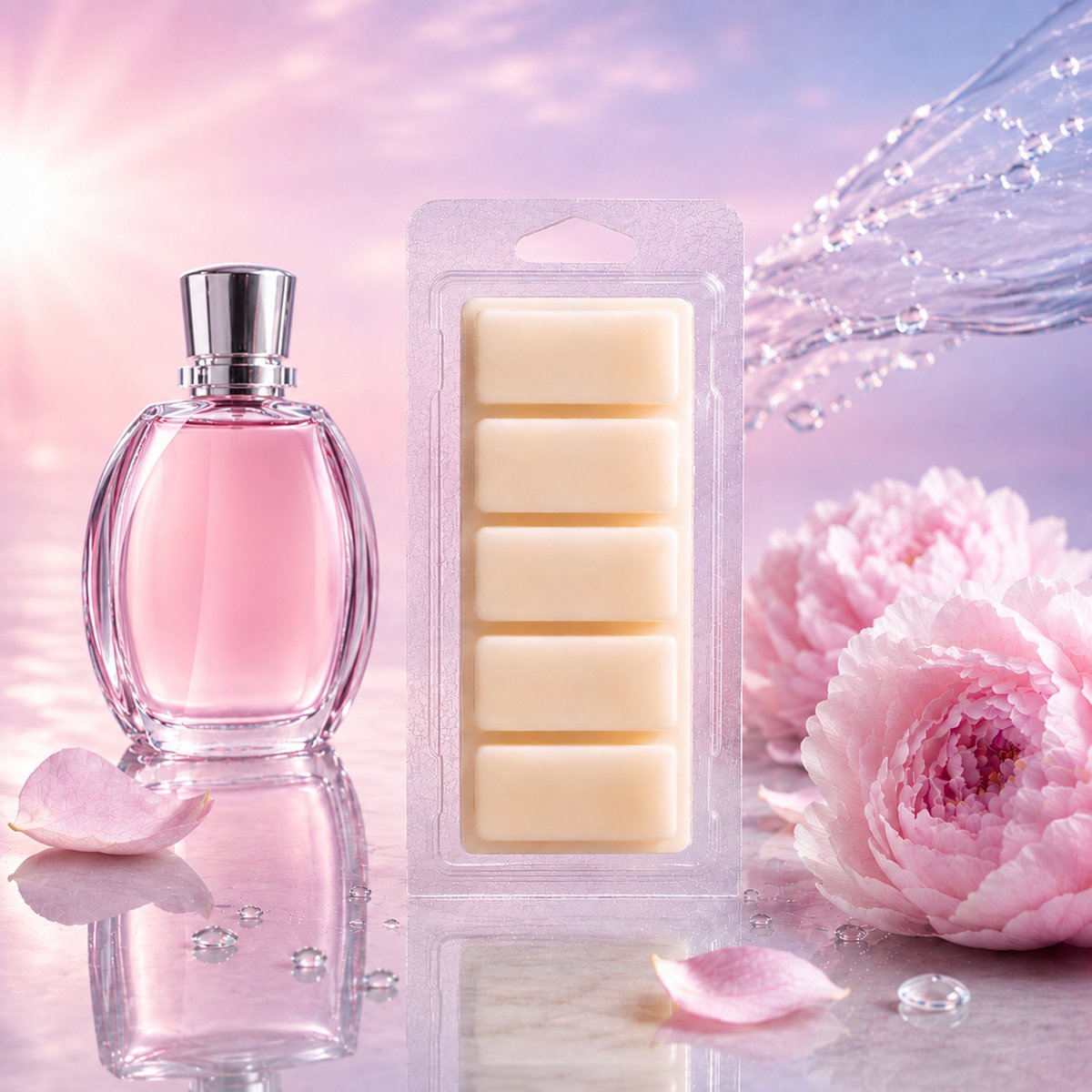 Waxmelts Miracle - Geinspireerd op parfum - Snapbar - 55 gram - 100 % Sojawas - Handmade - Dierproefvrij - Vegan - Huisparfum - Wax melt - Voor in geurbrander - Voor in waxbrander - Geur in huis - Geurkaars