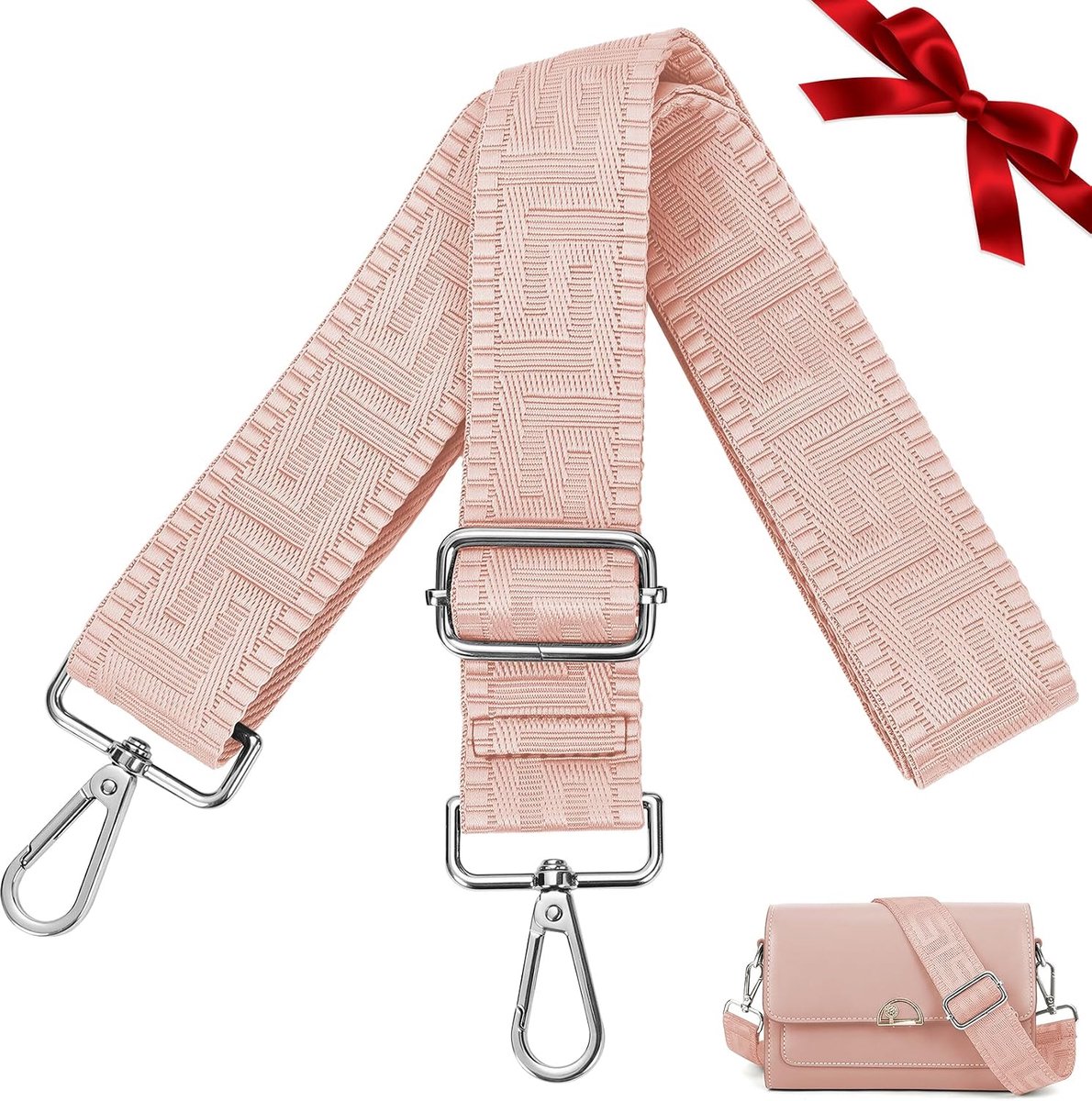 Vervanging Brede Schouderriem, Verstelbare Schouderriem voor Tassen, Draagriem voor Dames, Tasriem om te Wisselen Voor Dames Meisjes Meerkleurige Handtas Tasriem Vervangende