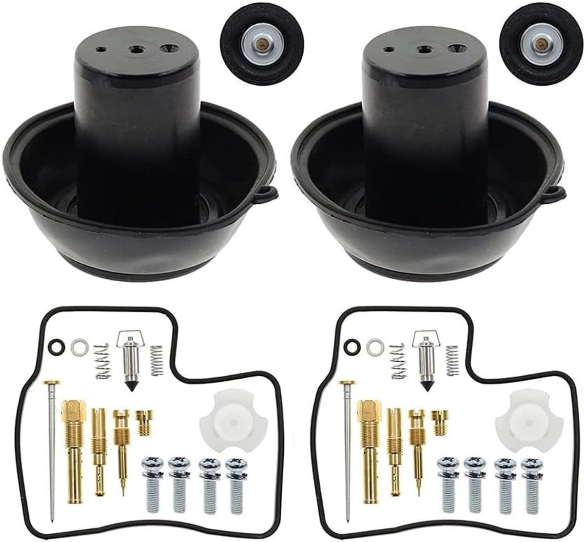 Carburateur Reparatiekit voor H0NDA Steed Shadow 600, VT 600 en VLX 600 (1994-2003) - Inclusief Onderdelen en Handleiding