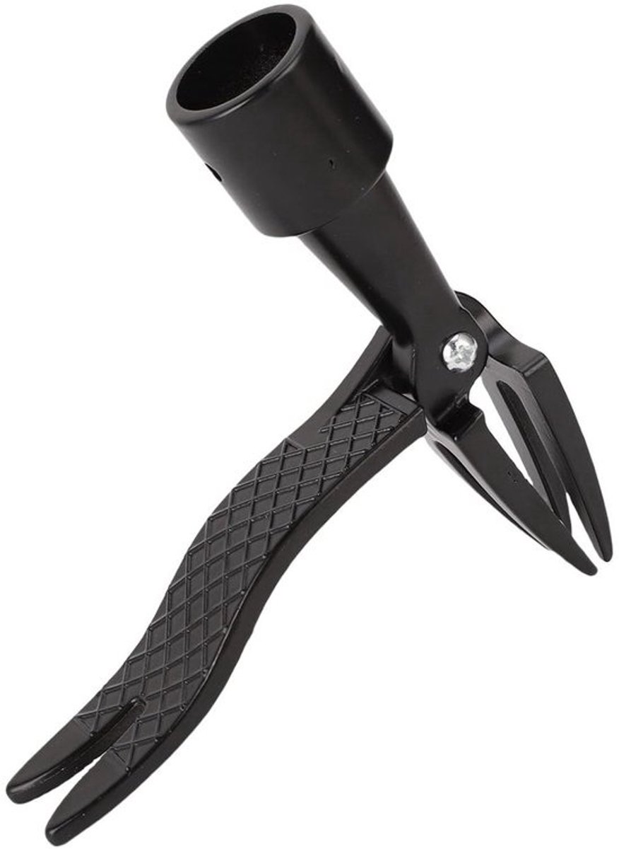 Draagbare Onkruidtrekker met 4 Klauwen - Aluminium Onkruidverwijderaar met Antisliphandvat en Ergonomisch Ontwerp
