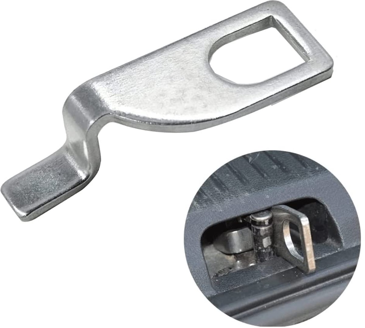 Tailgate and Stable Door Spacer Fresh Air Vent Lock Extension Hook Compatible with VW T4 T5 T6 - ShopVlot