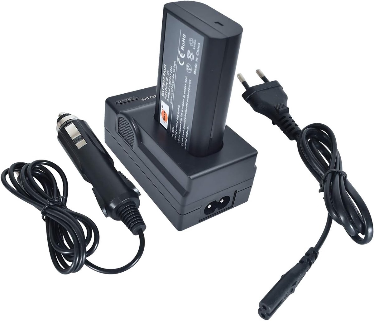 DSTE® Full Coded DMW-BLJ31 Replacement Battery and DC174E Travel Charger, Compatible with Panasonic DMW-BLJ31e, LUMIX - ShopVlot
