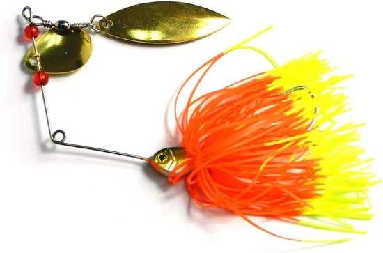 4-stuks Hard Spinner Aas Lokt Kit Gemengde Kleur Lepel Rok Jig Vissen Kit Voor Zout- en Zoetwater Vissen — afbeelding 4