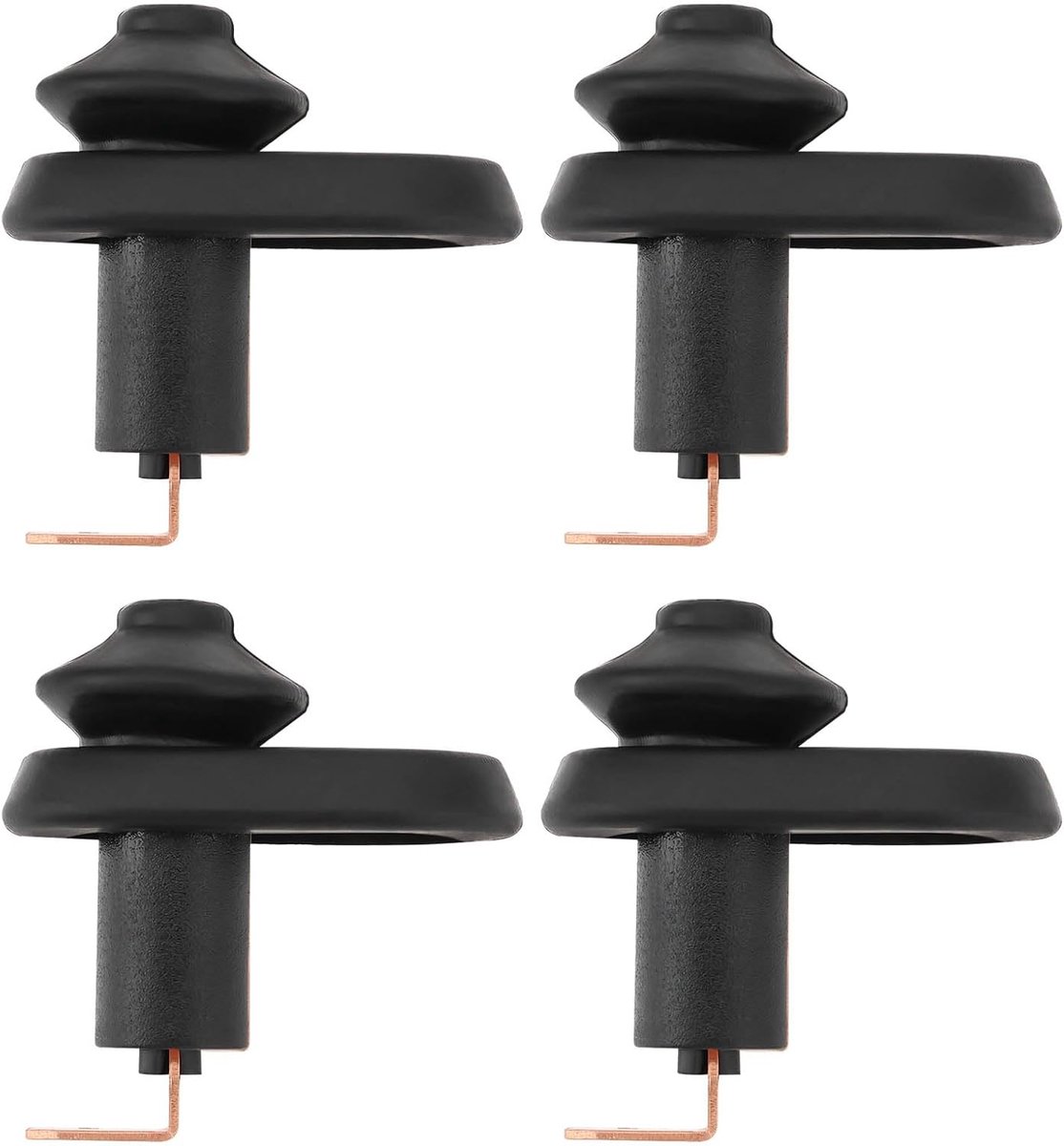 4 stuks Auto Interieur Deur Welkomstlicht Lamp Schakelaar Knop Vervangingsonderdeel 700836705970 Geschikt voor de Meeste Auto's (41x37,5x21,5mm)
