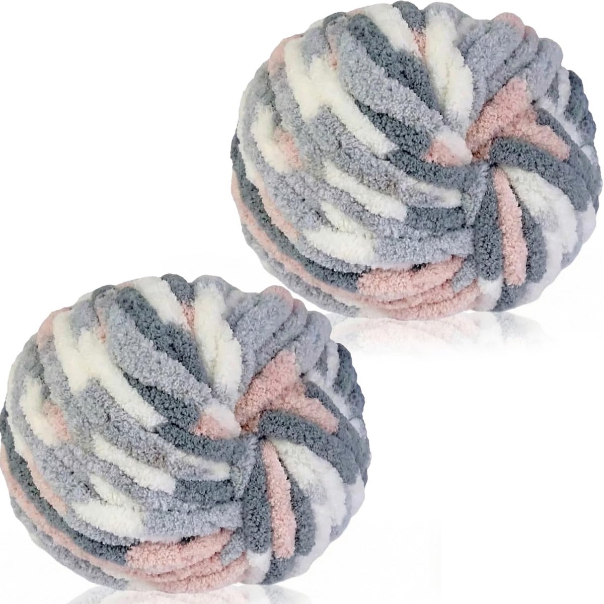 2 stuks grof garen (kattenkleur)