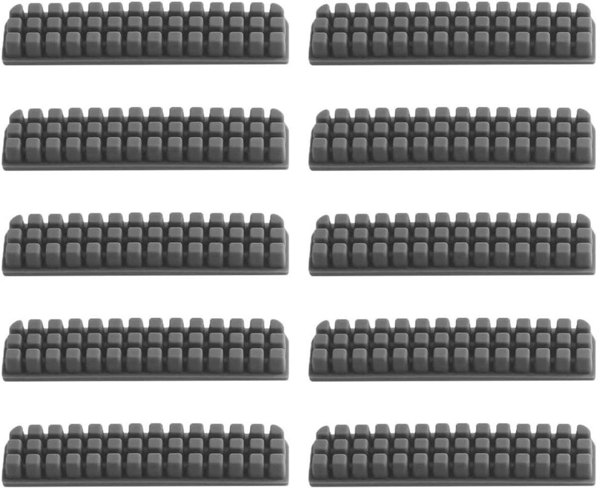10 stuks siliconen nozzleborstels voor nozzlereiniging, 3D-printer accessoires en onderhoud
