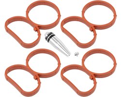 N47 Intake Swirl Flap Delete Kit 11618507239,ZEALfix Intake Manifold Flap Remove with Manifold Gaskets Compatible with - ShopVlot