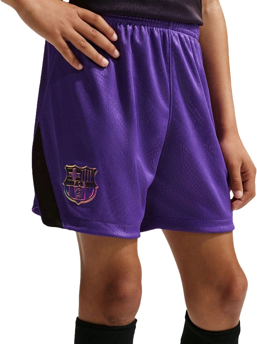 Nike FC Barcelona 2026/27 Stadium Uit Short – Kids Paars