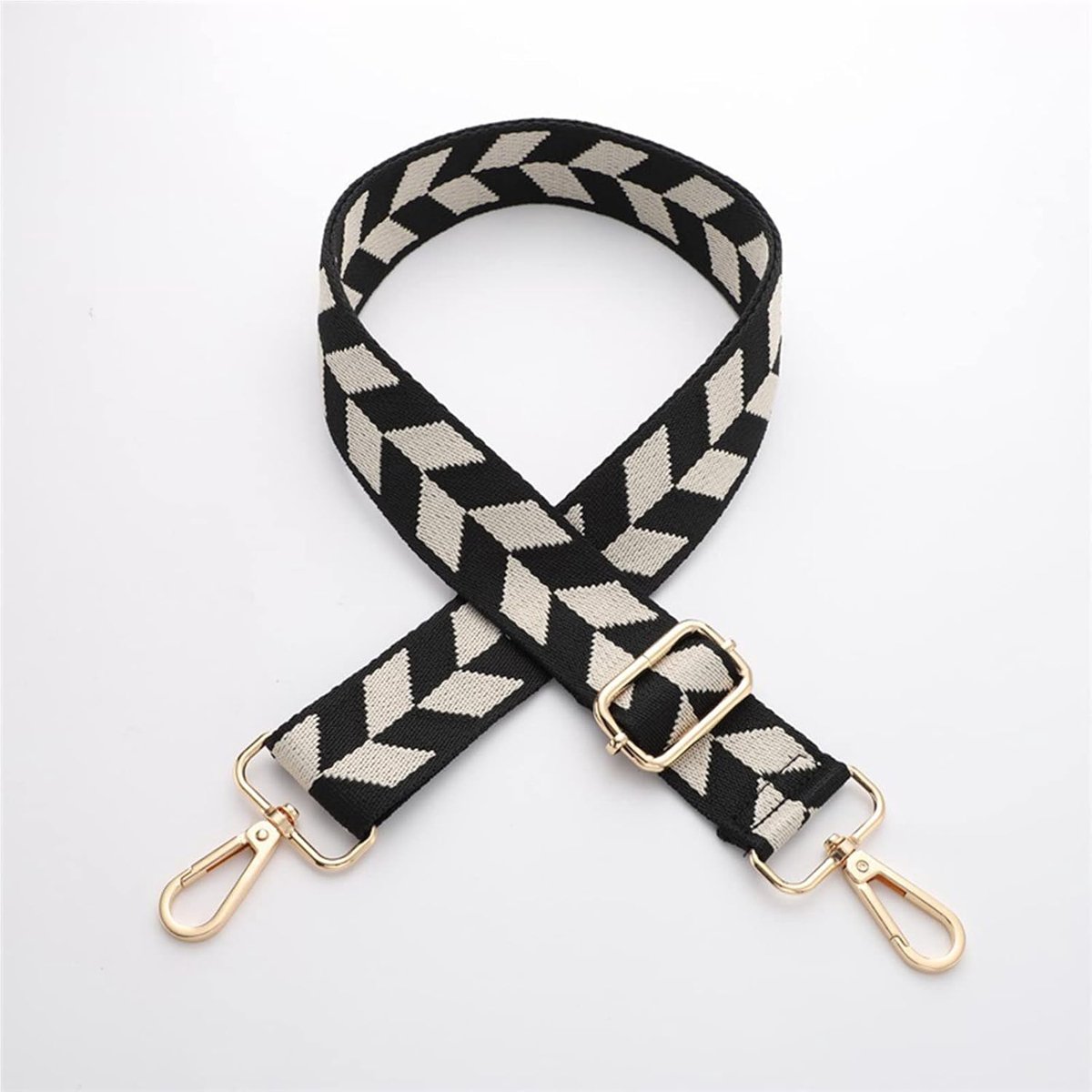 Schouderriem, tasriem, brede schouderriem, voor heren, tasriem, dames, accessoires, schouderriem, in lengte verstelbaar, voor schoudertas, draagtassen en handtassen