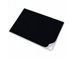 Consumerce® Zelfklevend Nylon Reparatiedoek - 20 x 15 cm - Zwart - Reparatie Patches voor Kleding - Reparatiepatch voor Donsjas, Regenjas en Tent - Textiel Reparatiestof - Plakkers Zonder Naaien - Repair Stickers