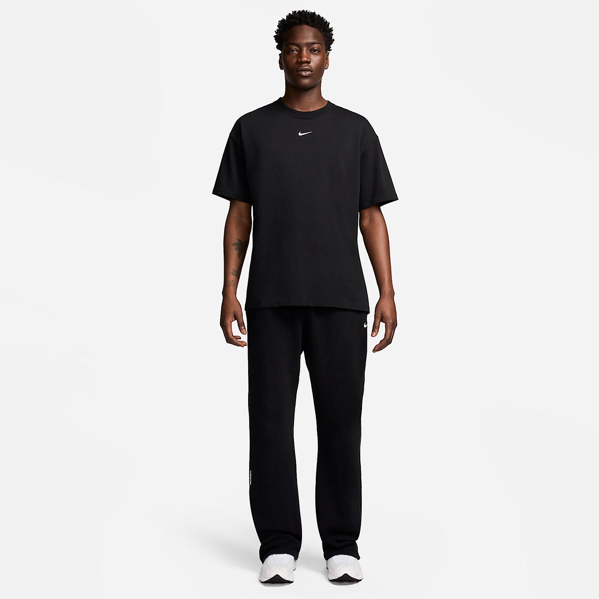 Nike NOCTA Fleece CS Open-Hem Trainingsbroek – / NOCTA Lifestyle Heren Trainingsbroek voor Mannen Zwart