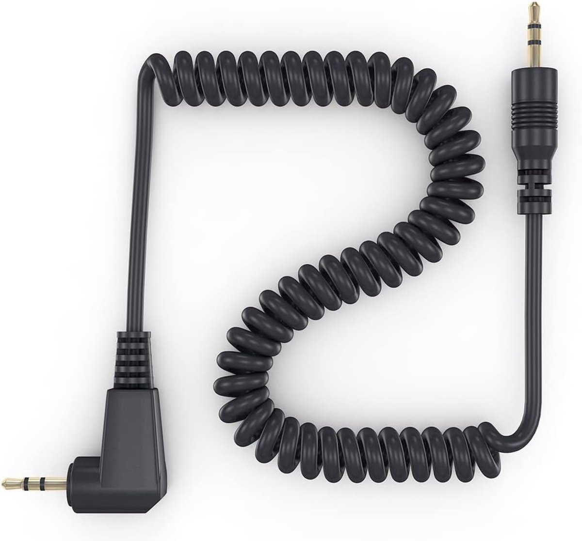 Ayex Spiraal-adapterkabel voor bijv. timer afstandsbediening geschikt voor Pentax 645D K30 K50 IST-DL IST-K100D K200D compatibel met Olympus OM-D E-M1 Mark II E3