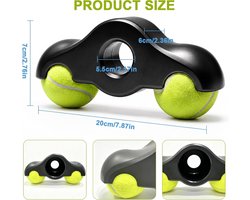 Draagbare wipplaten, trainer, voetadapter voor fiets, voor binnen, schommelplaten met 2 tennisballen, tennisbalvoeten voor Wahoo Kickr Core 2 Roller Trainer