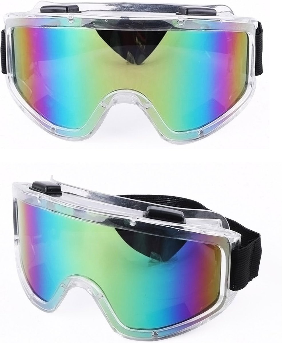 Snowboardbril, anti-condens, UV-veiligheidsbril, motorbril, outdoor, activiteiten, skiën, fietsen, snowboarden, wandelen, oogbescherming, uniseks