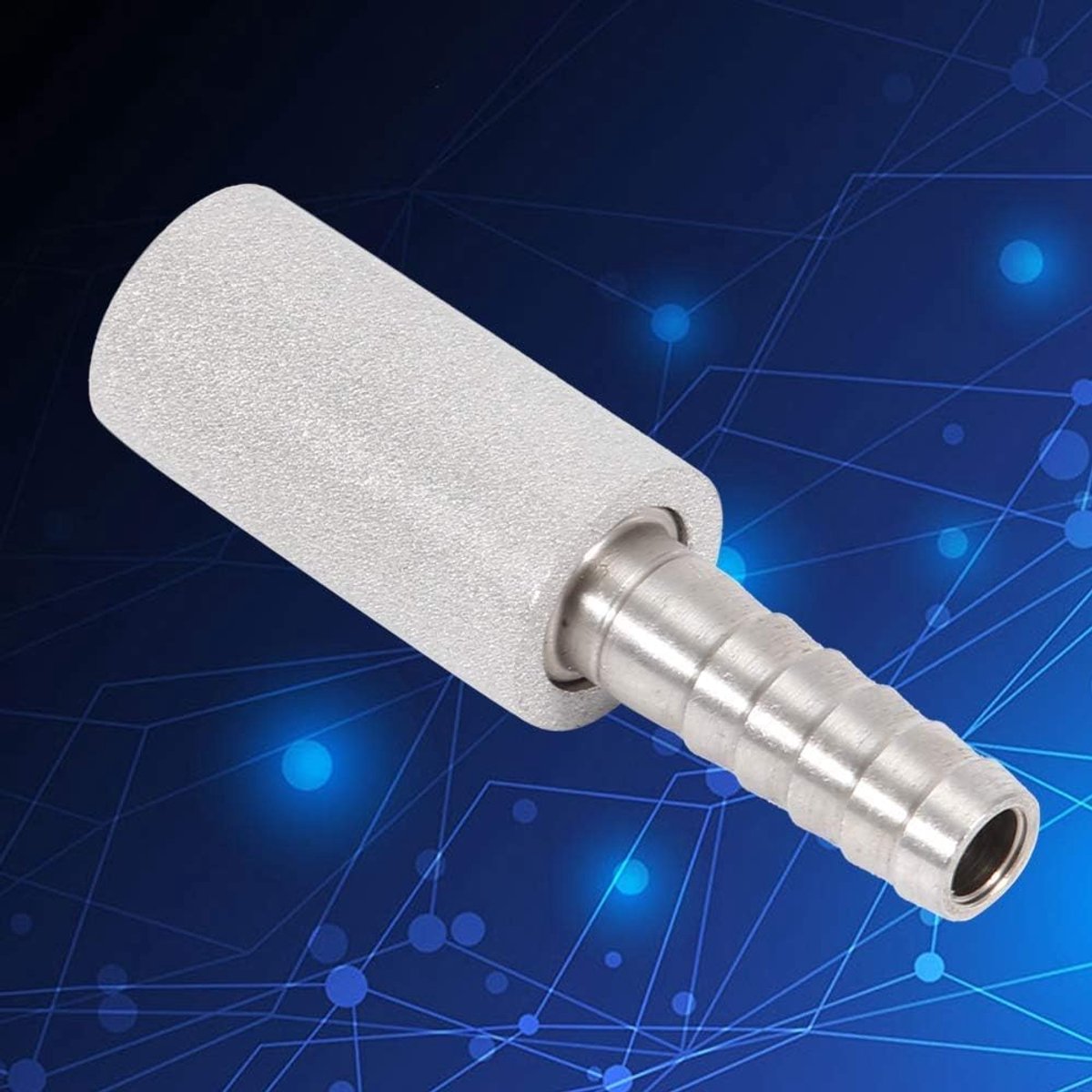 Steen Rvs Oxygenatie Beluchting Stenen Bar Homebrew Bier Tool Carbonating Stone Accessoires (0.5Micron)