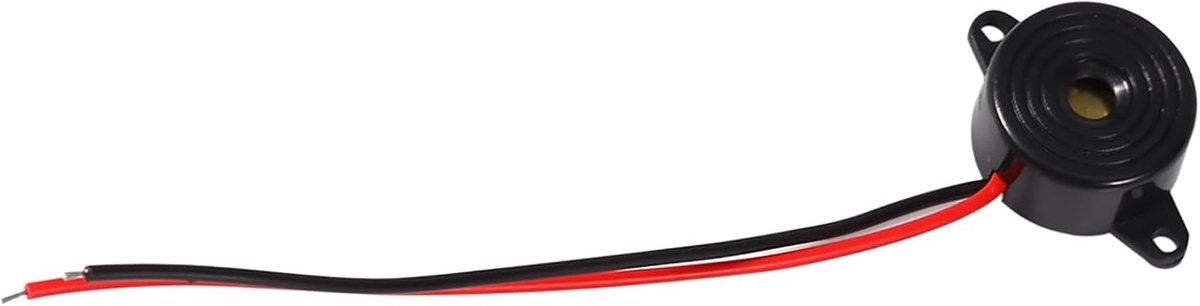 Zoemer, 3-24V DC, 23 x 12 mm, Continue Toon, Elektronisch Alarm